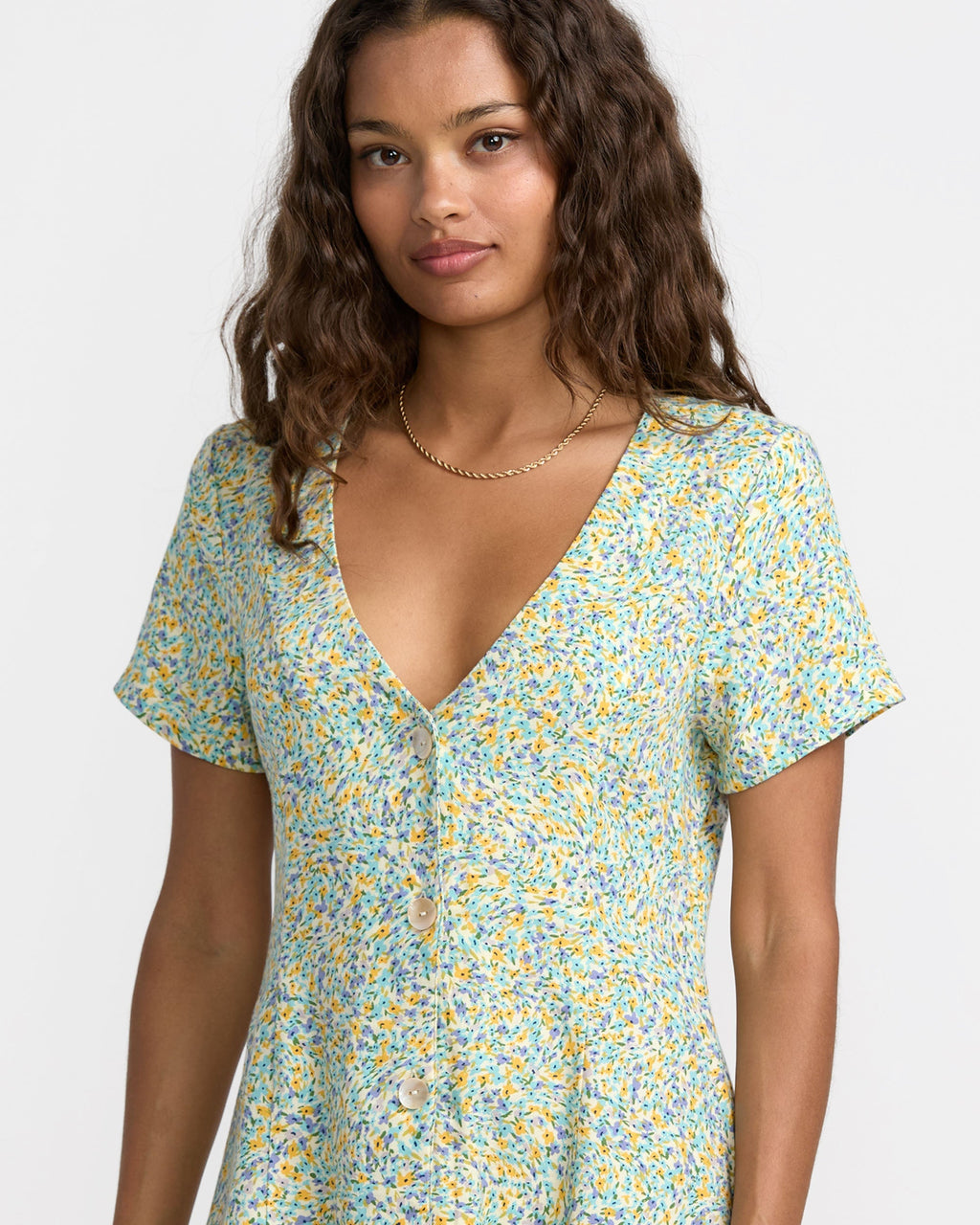 RVCA Understated Dress Blue Bird