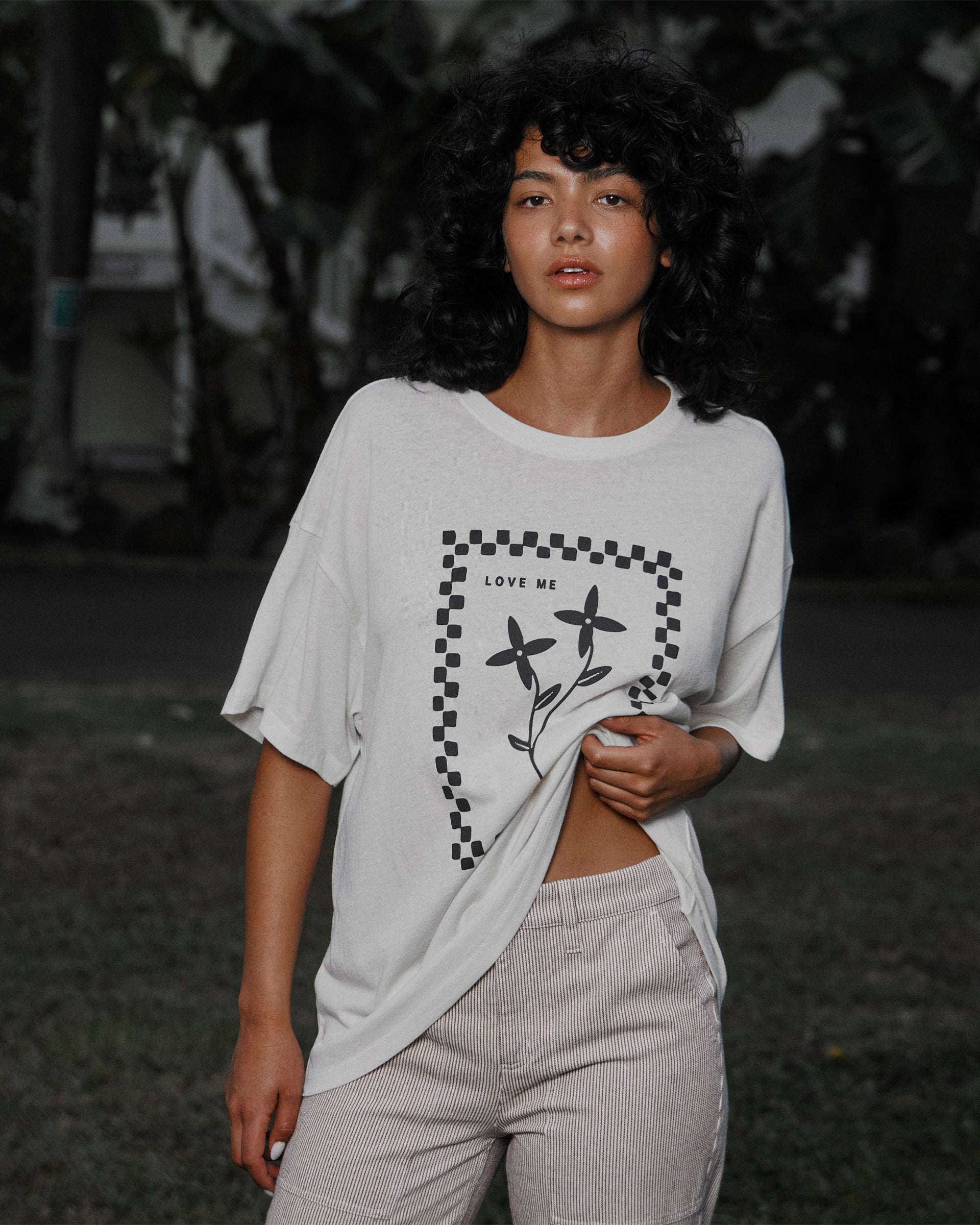 RVCA Love Me Boyfriend Tee
