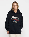 RVCA Women's Stout Oversized Hoodie - RVCA BLACK