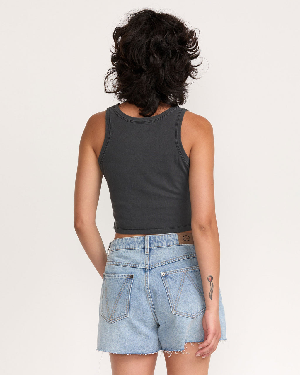 RVCA Women's Hawaii Flow Tank - Washed - Back