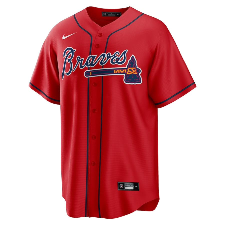 Nike Atlanta Braves Alternate Replica Team Jersey