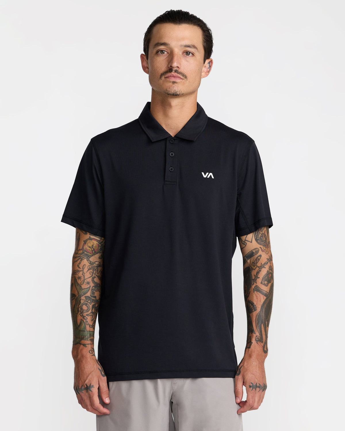 RVCA Sport Vent Polo - Black