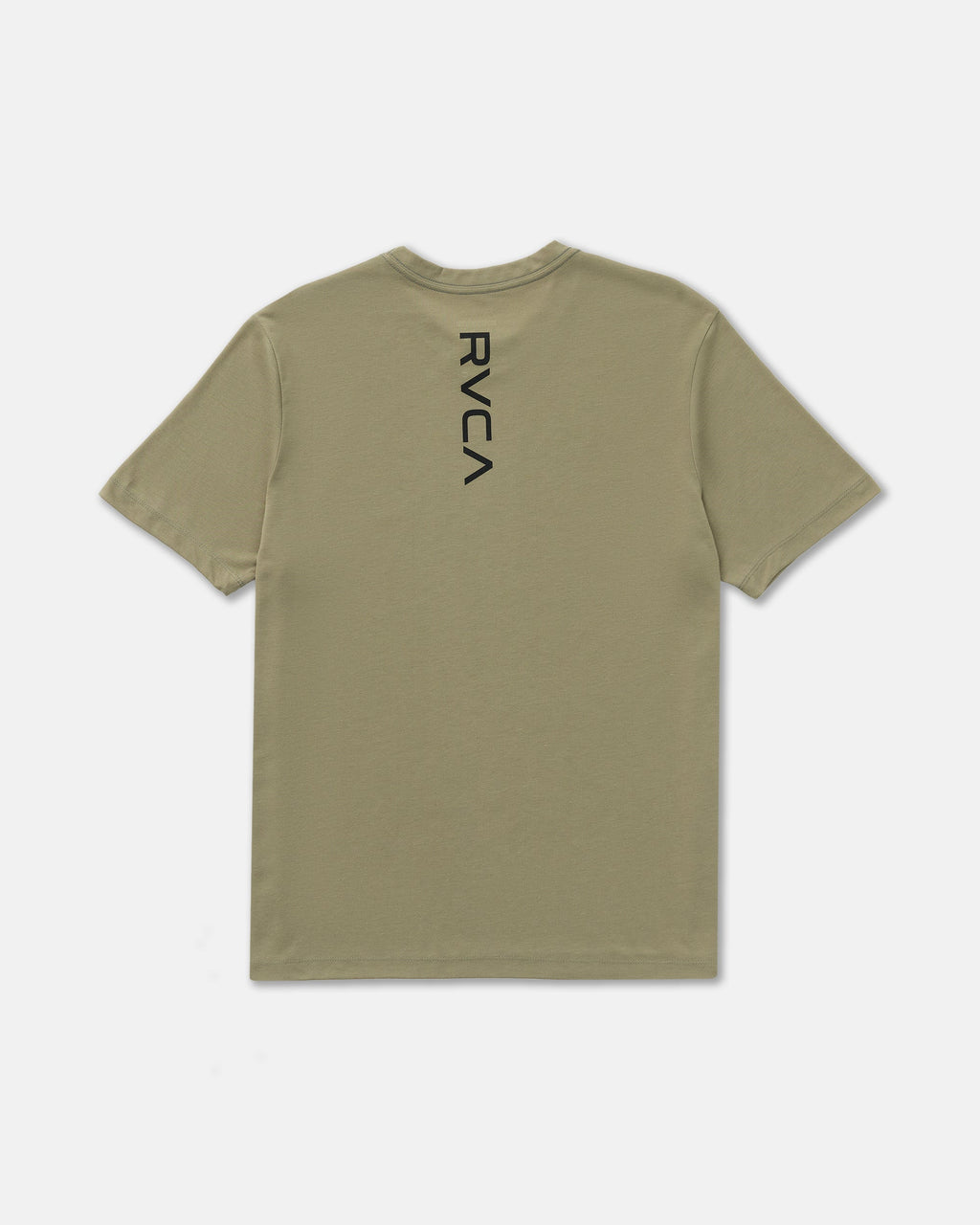RVCA VA Mark 2 Short Sleeve Tee in Covert Green — flat back