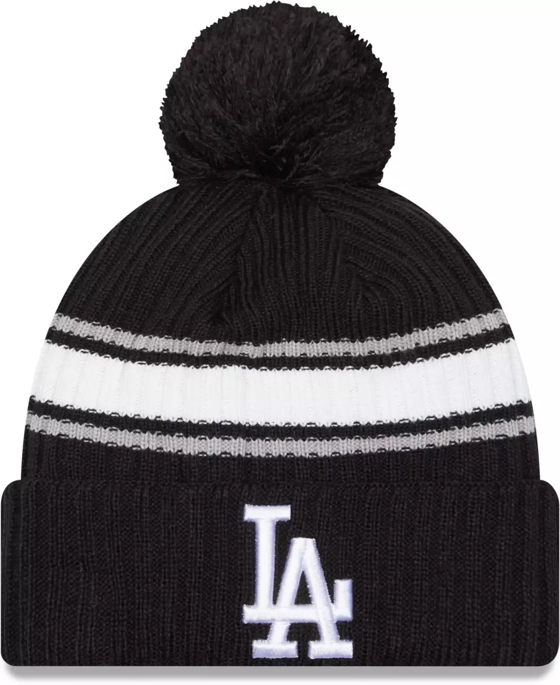 MLB Cuffed Knit Fold Toque Black