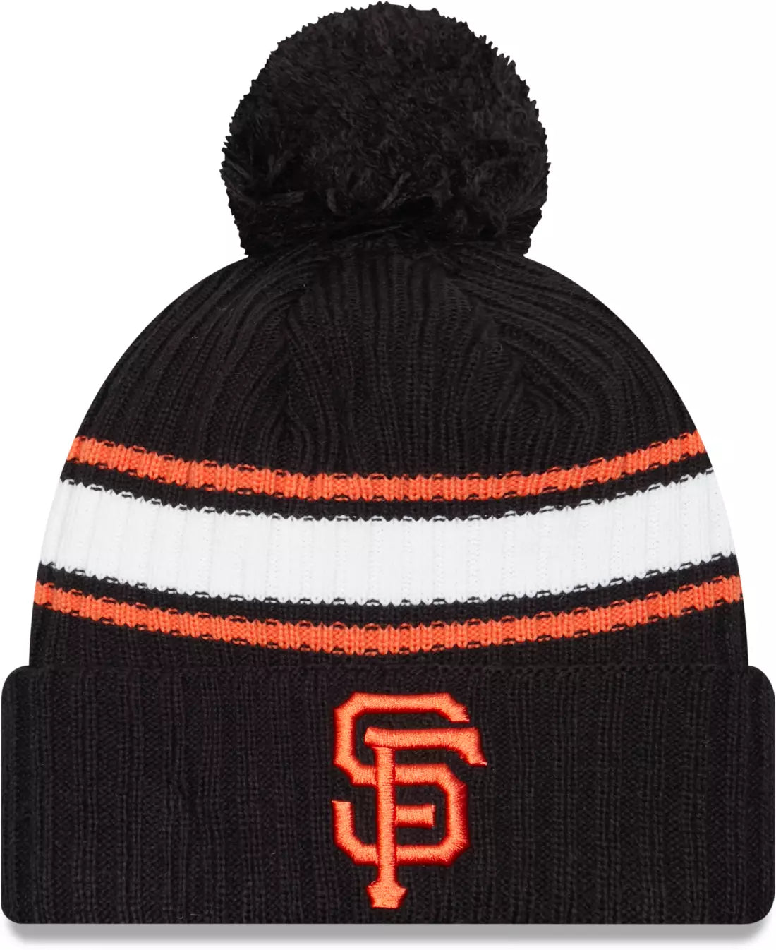 MLB Cuffed Knit Fold Toque Black