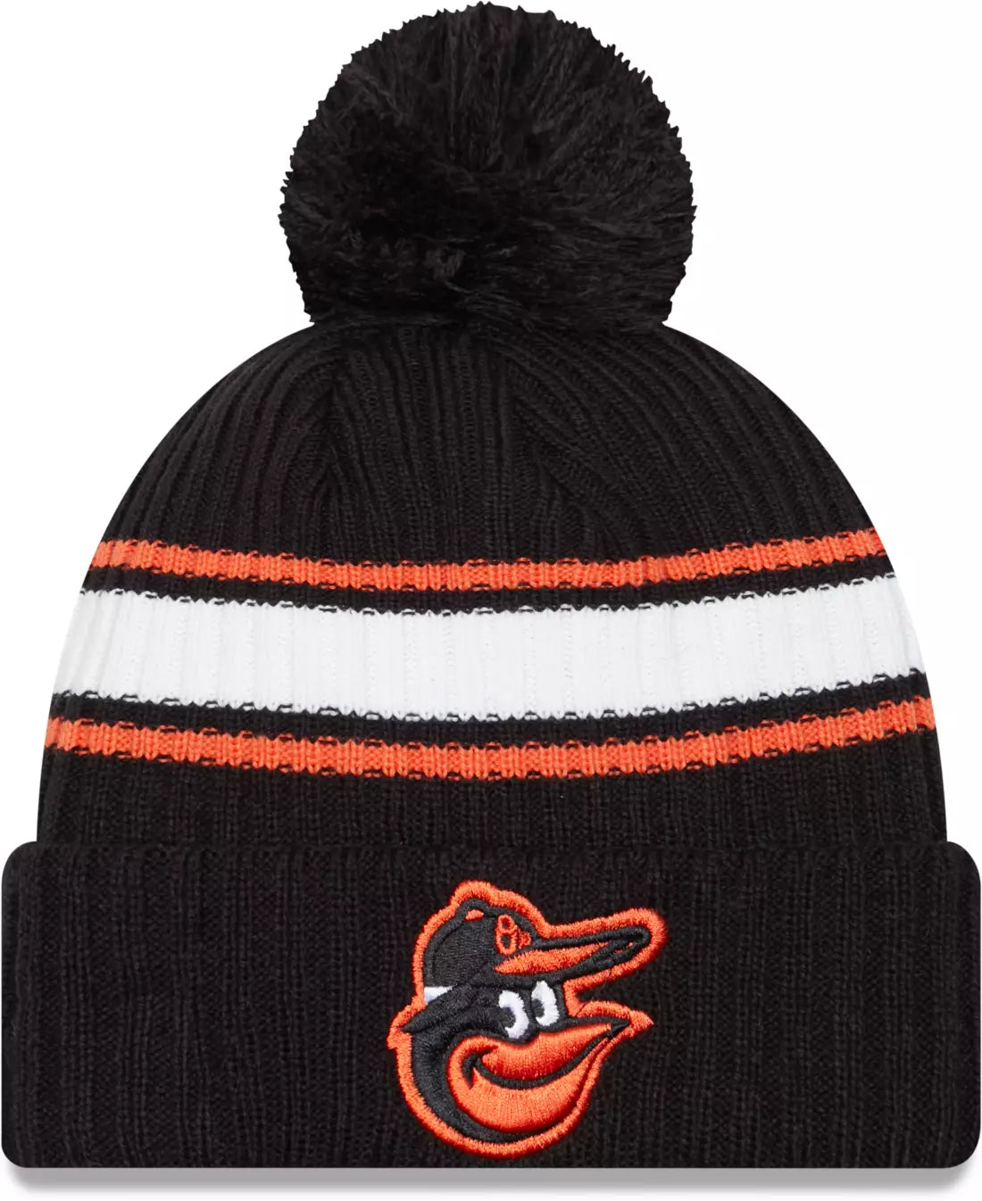 MLB Cuffed Knit Fold Toque Black