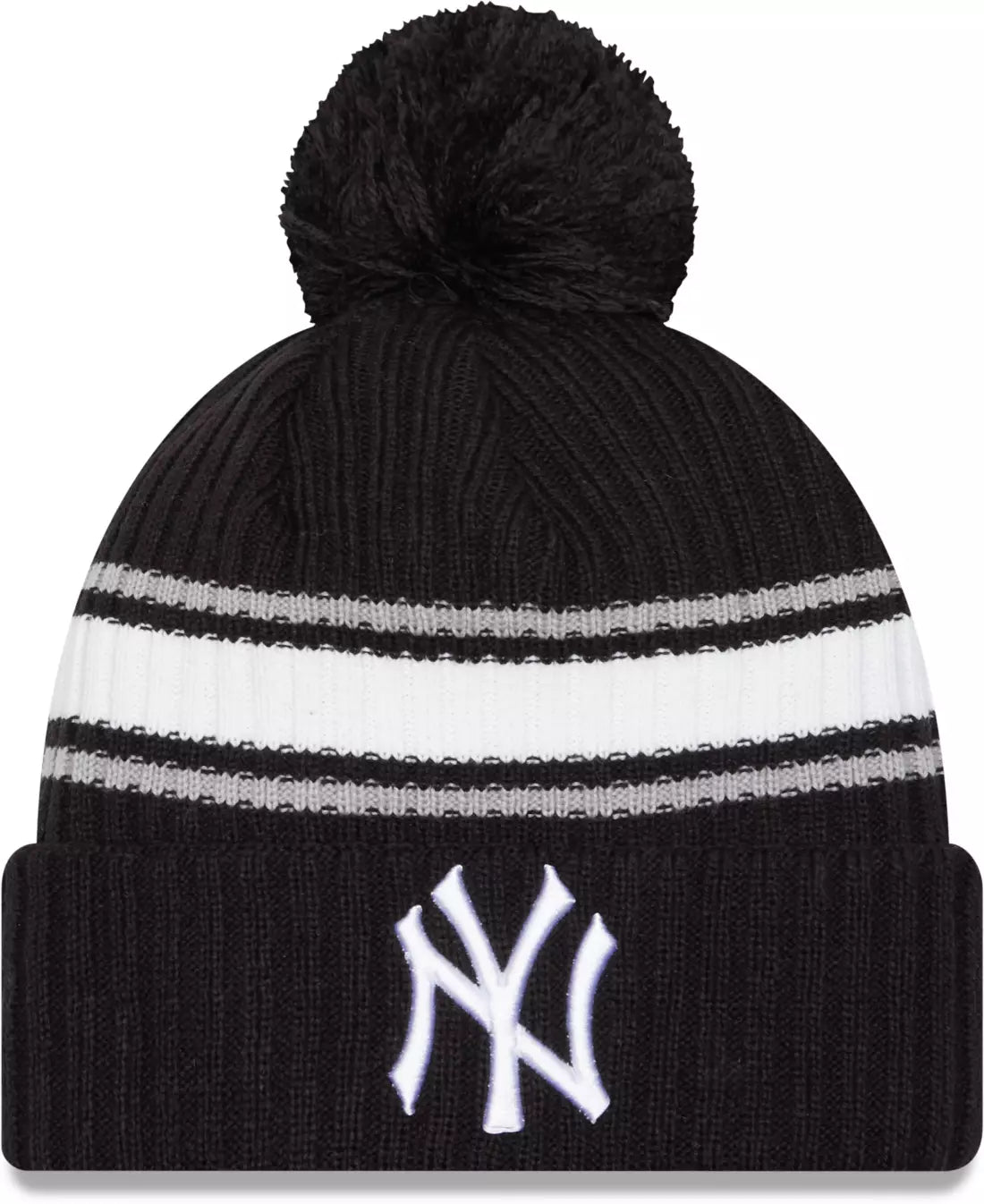 MLB Cuffed Knit Fold Toque Black