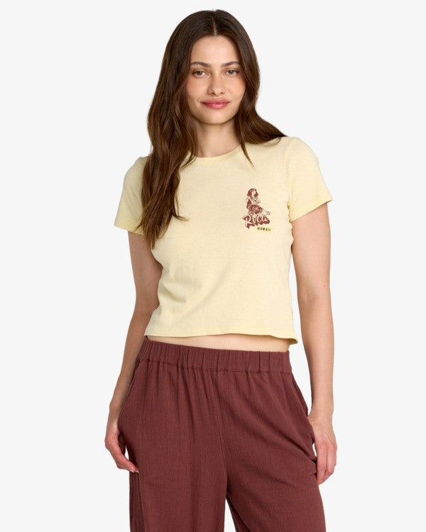 RVCA Women's State of Aloha II Tee - front
