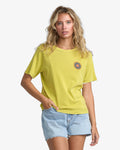 RVCA Women's Daily Tee - Martini Olive - front