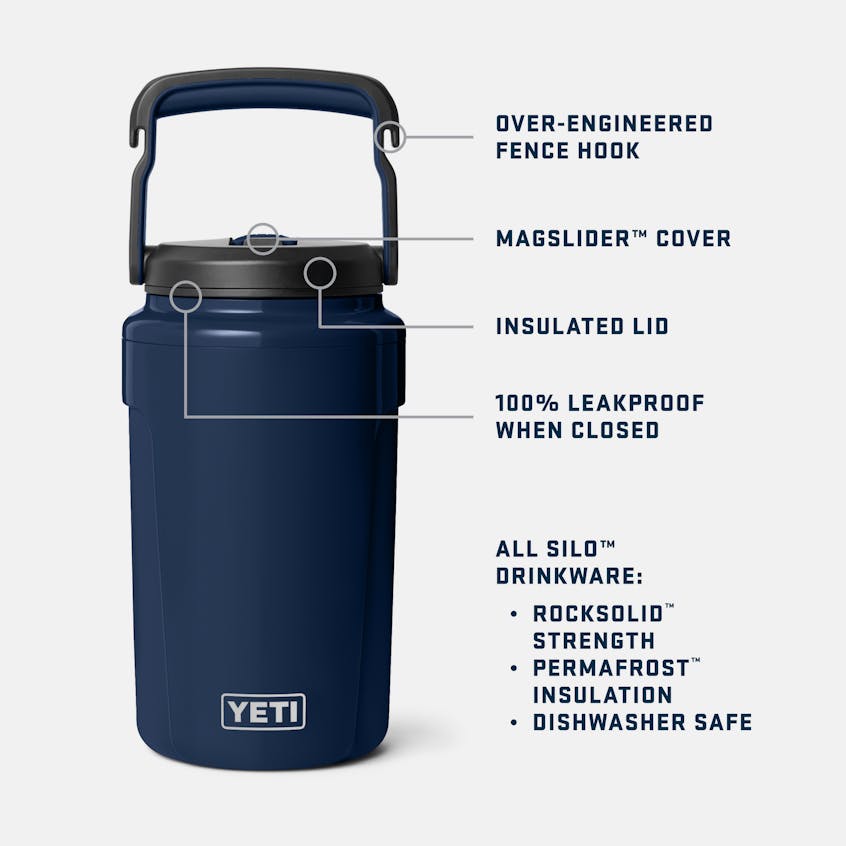 Yeti Silo 1.89L Jug With Magslider Straw Cap