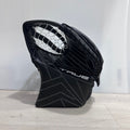 True Catalyst PX3 L87 Custom Pro Goalie Catcher - Black, front view