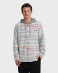 Billabong Baja Long Sleeve Flannel Shirt Off White front