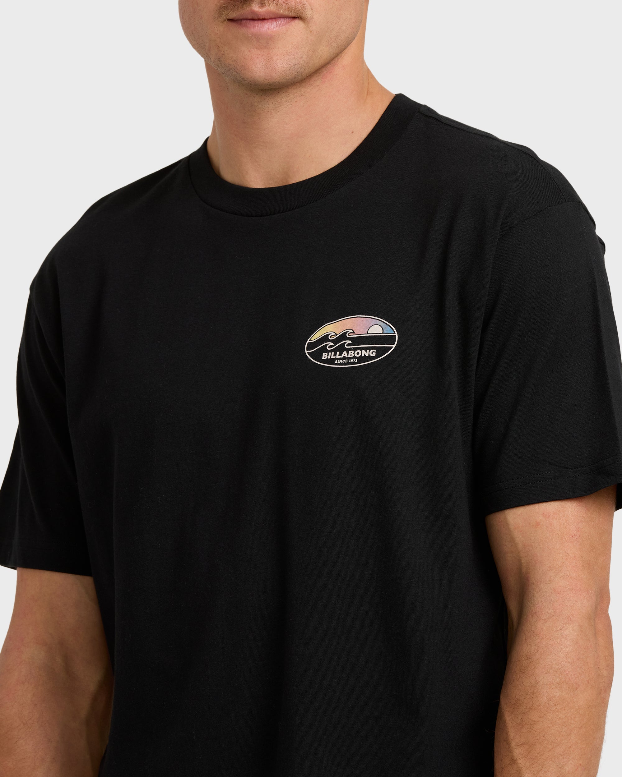 Billabong Runner Premium Short Sleeve T-Shirt in Black
