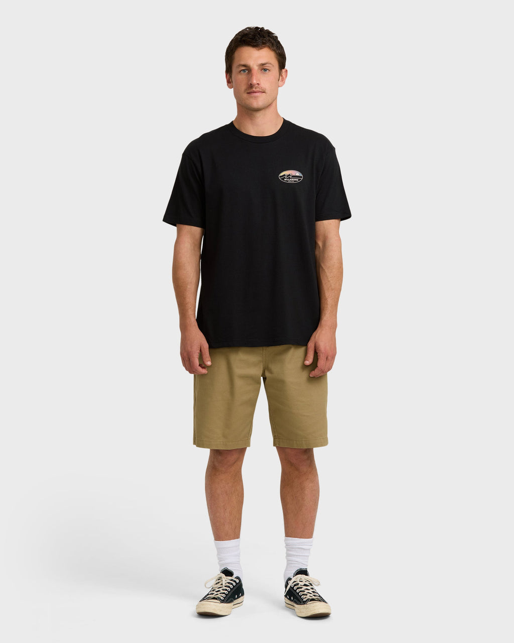 Billabong Runner Premium Short Sleeve T-Shirt in Black