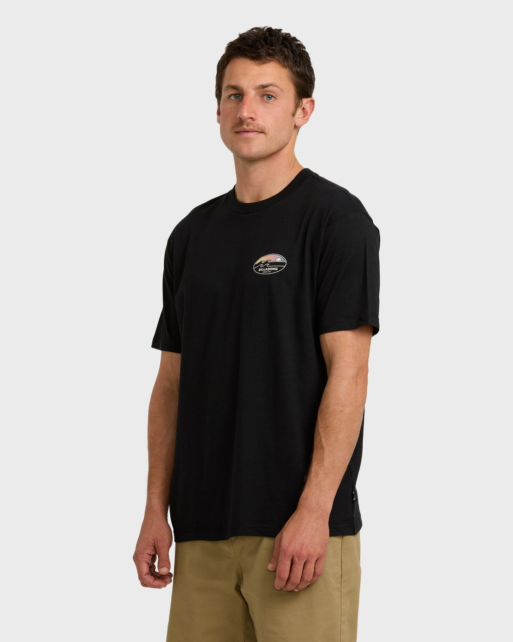 Billabong Runner Premium Short Sleeve T-Shirt in Black
