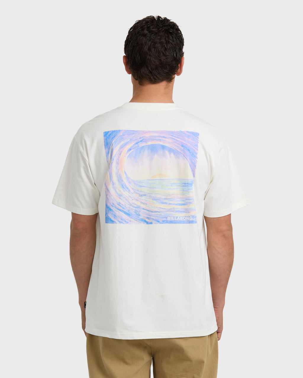 Billabong Surf Dreams Regular Short Sleeve T-Shirt - Off White - Back