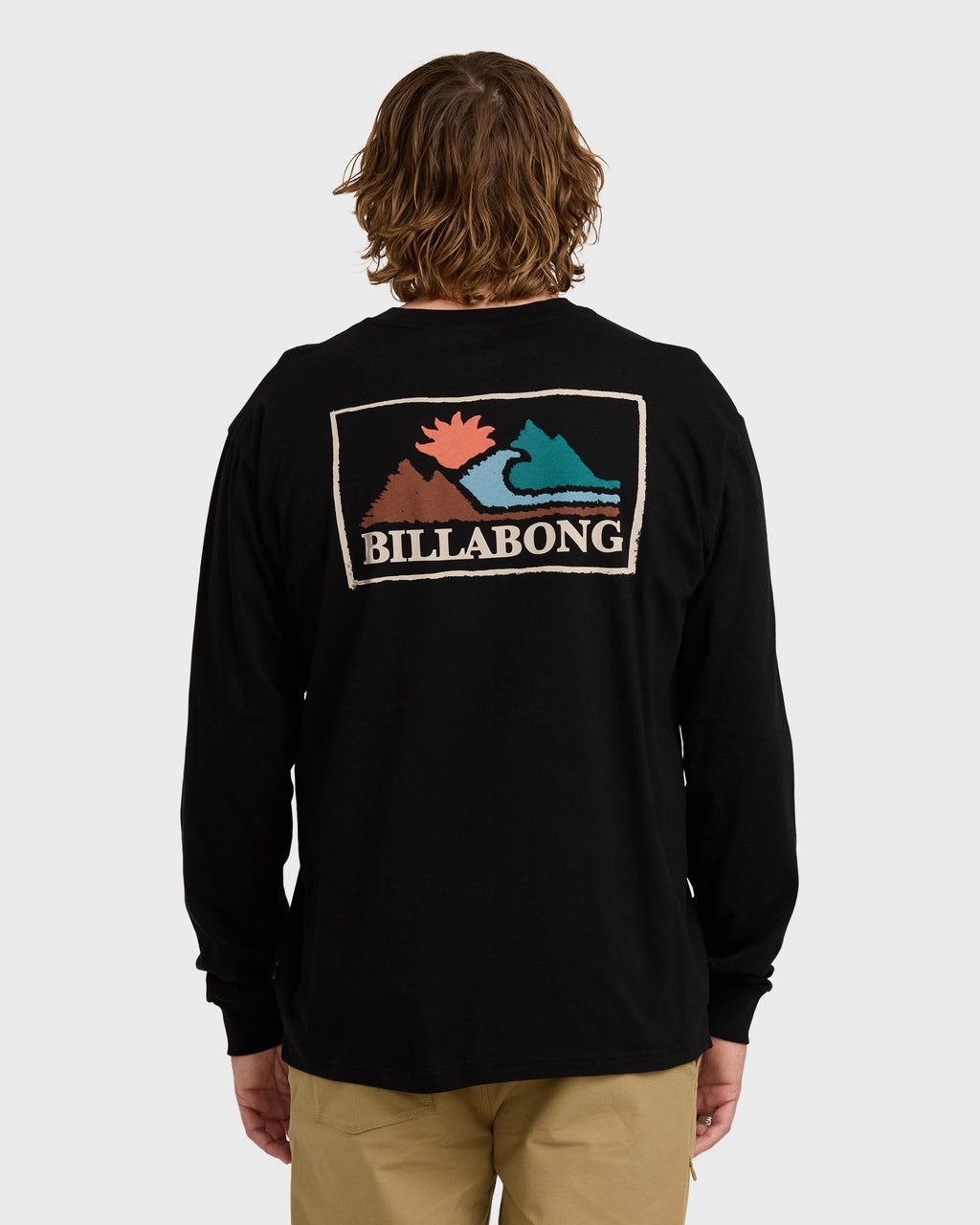 Billabong A/Div Range Long Sleeve T-Shirt - Black - Back