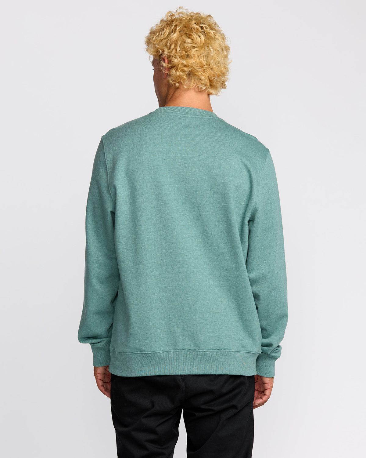 Billabong All Day Crewneck Sweatshirt Sage Green back