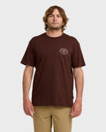 Billabong A/Div Sierras Short Sleeve T-Shirt in Wine