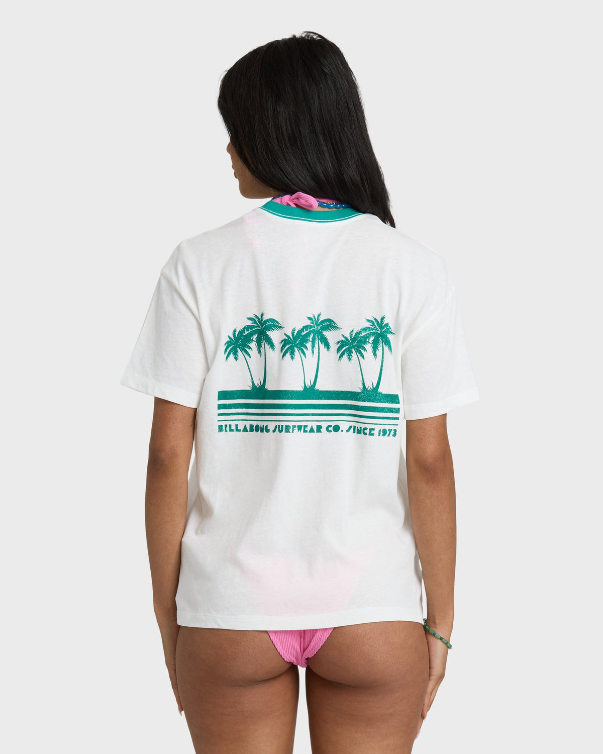 Billabong My Beach Club Tee - Salt Crystal back