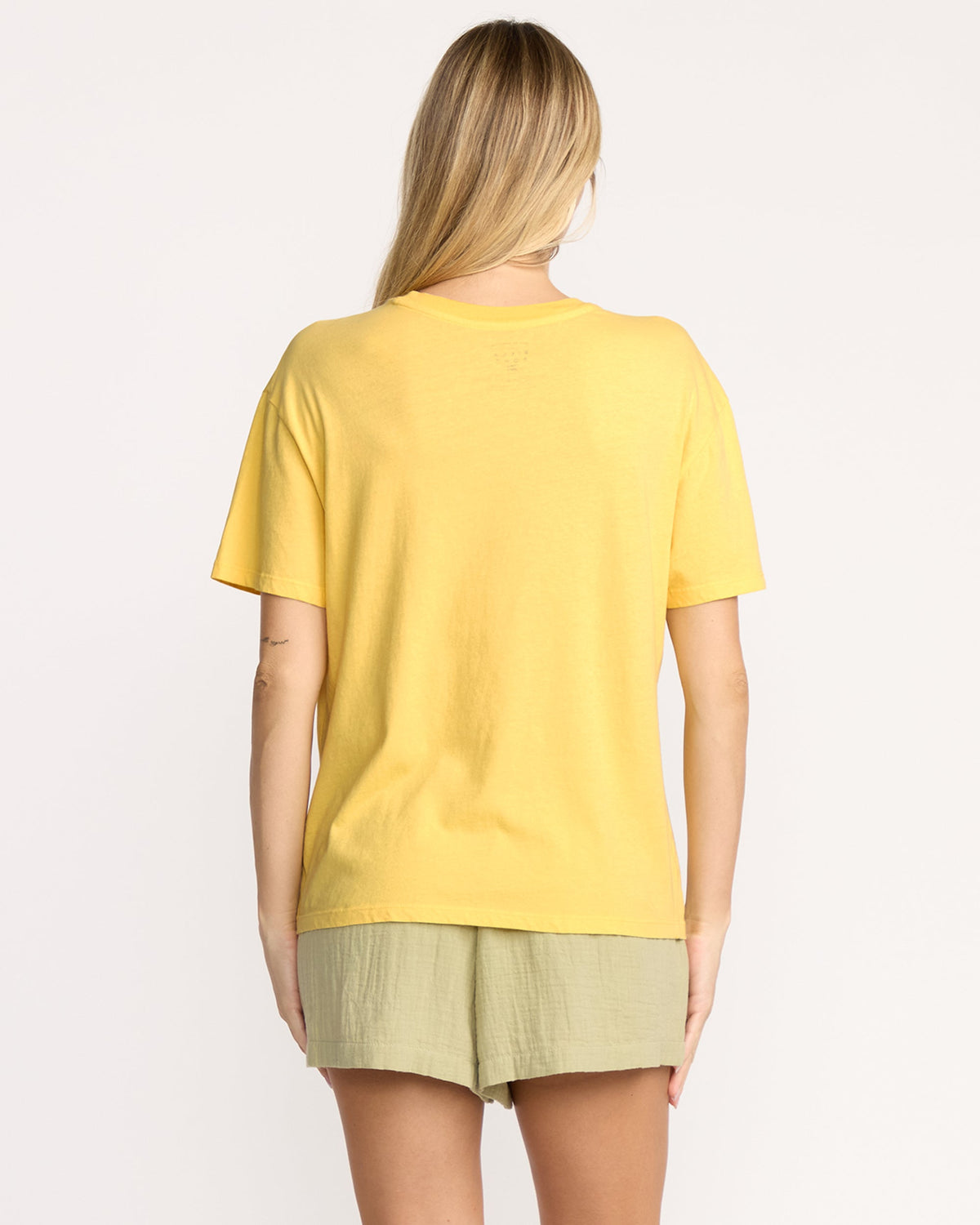 Billabong Women's Trouble In Paradise Tee - Fresh Squeezed - back