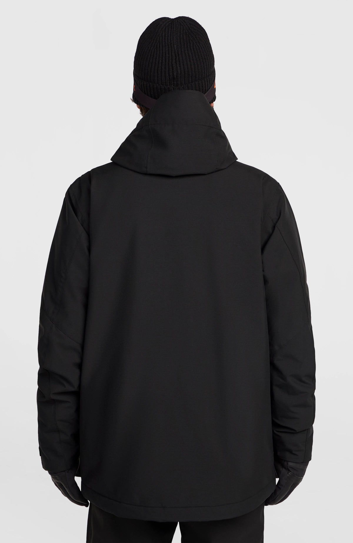 O'Neill Men's FWC'Cruz Snow Jacket - Black Out, back view
