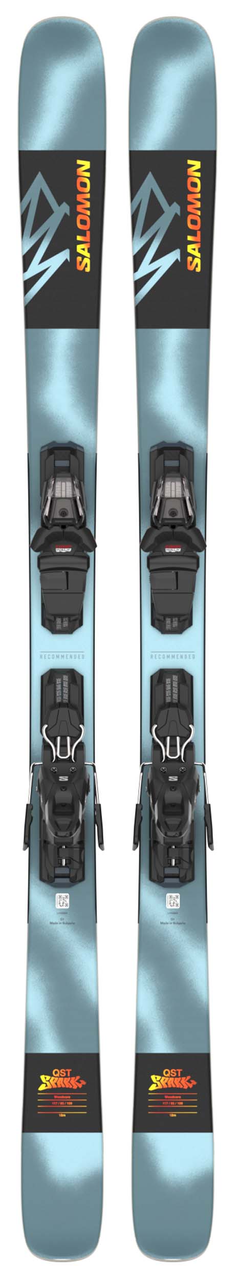 Salomon QST Spark Freestyle Ski with M10 Binding