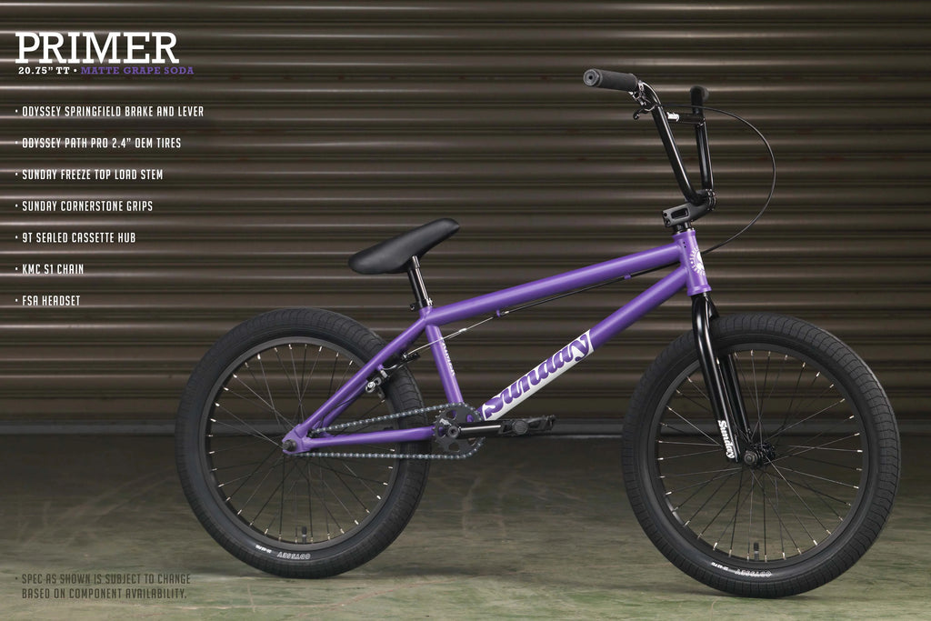 Sunday Primer 20.75" Bmx Bike