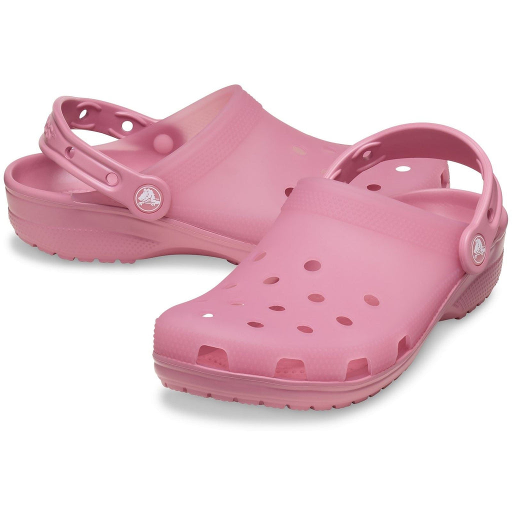 Crocs Classic Frosted Clog Rosette top