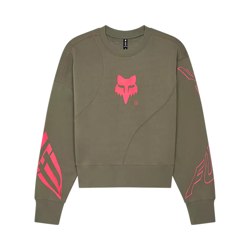 Women's Elevated Oversized Crew Sweatshirt