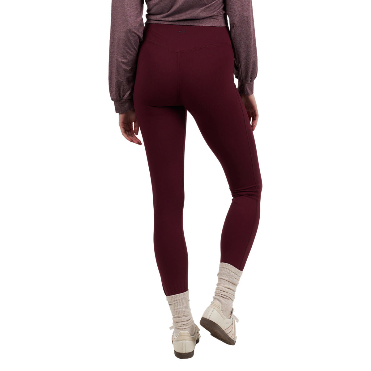 FWD Women's Studiofit Legging, Maroon, back
