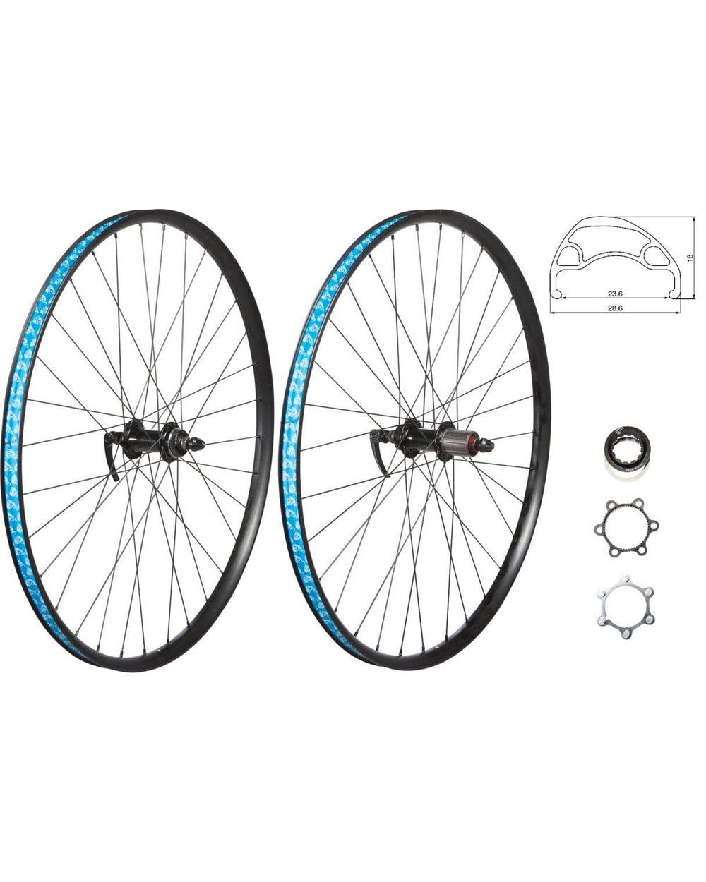 27.5" Disc Brake MTB/Urban Wheel Front