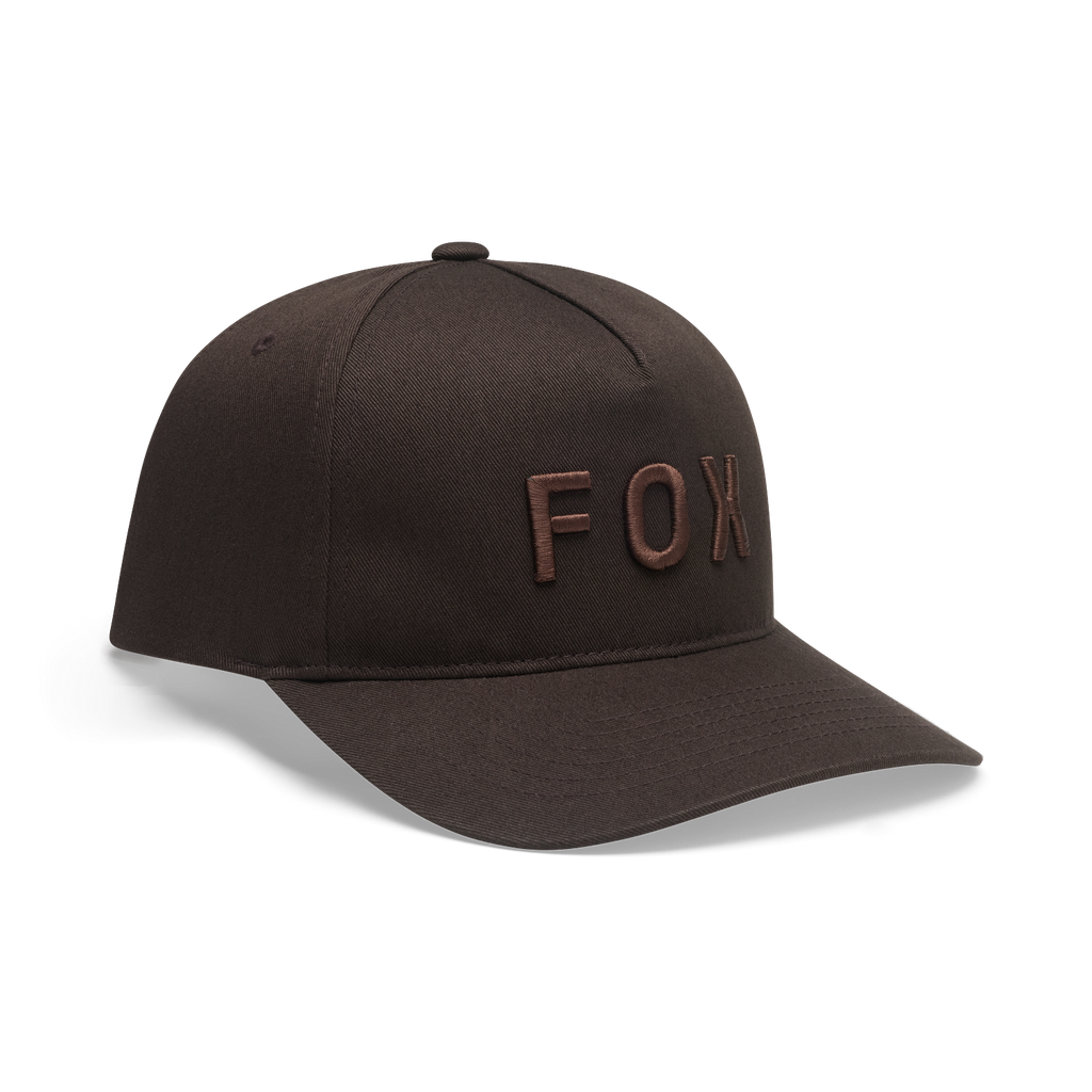 Fox Wordmark Subframe Hat - Cocoa - front