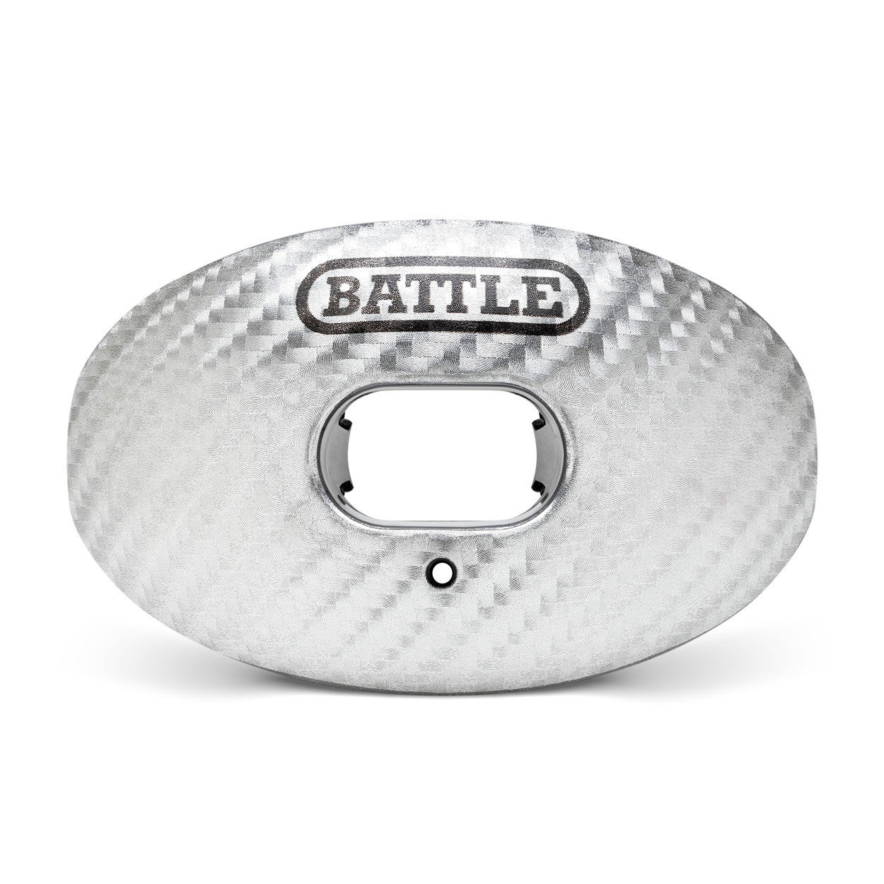 Carbon Oxygen Football Mouthguard - SILVER