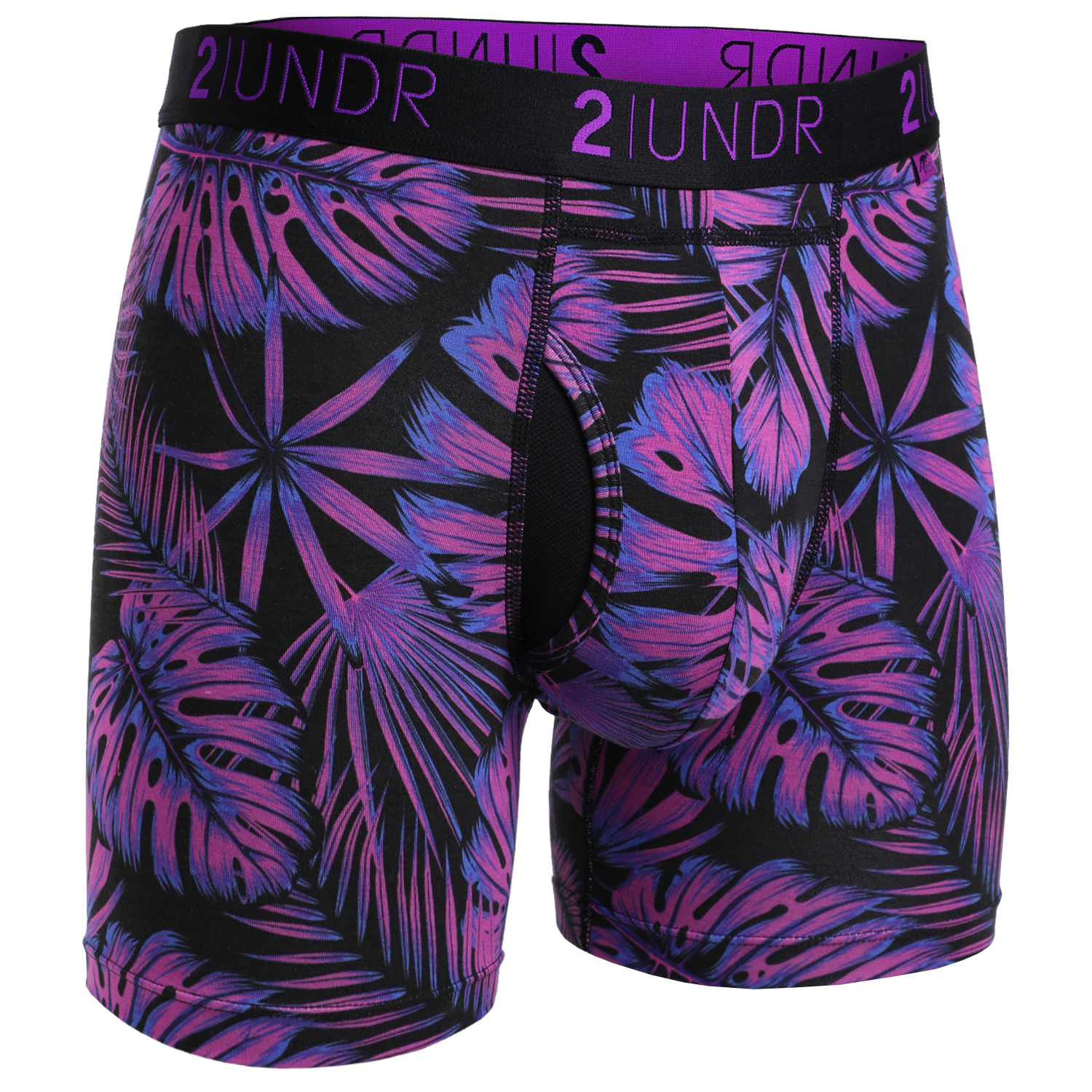 2UNDR Swing Shift Boxer Brief - Ultraviolet - front