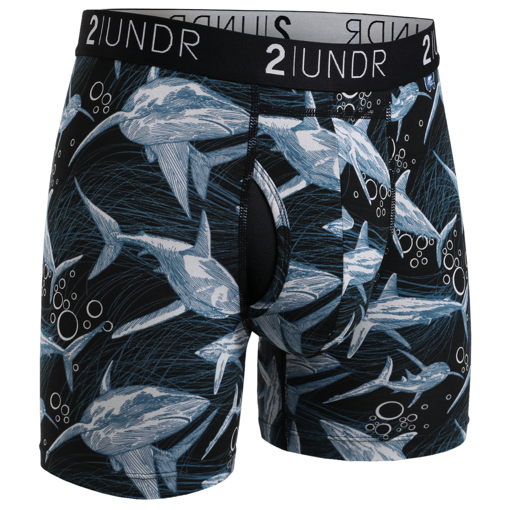 Swing Shift Boxer Brief- Great White