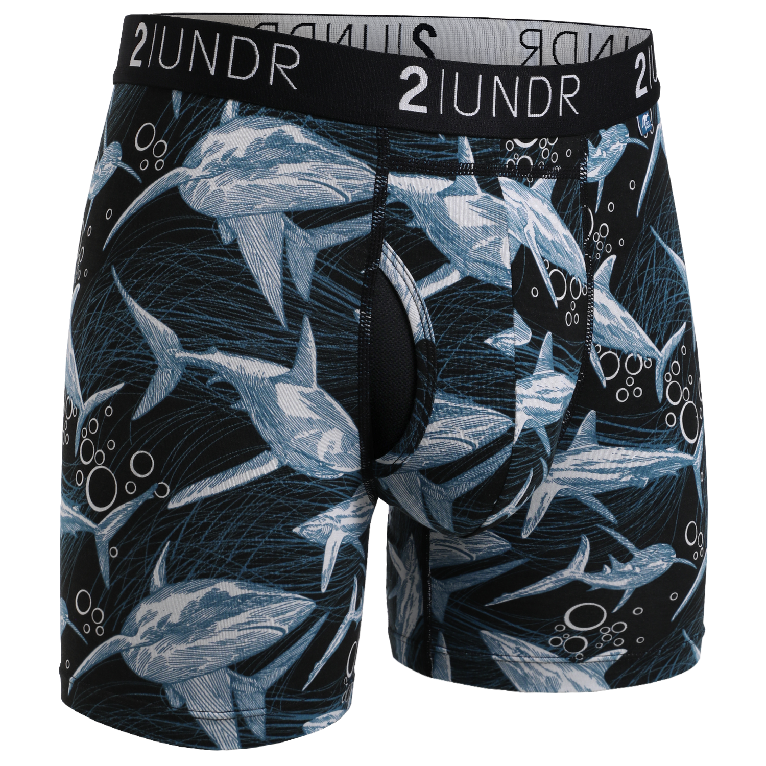 Swing Shift Boxer Brief- Great White