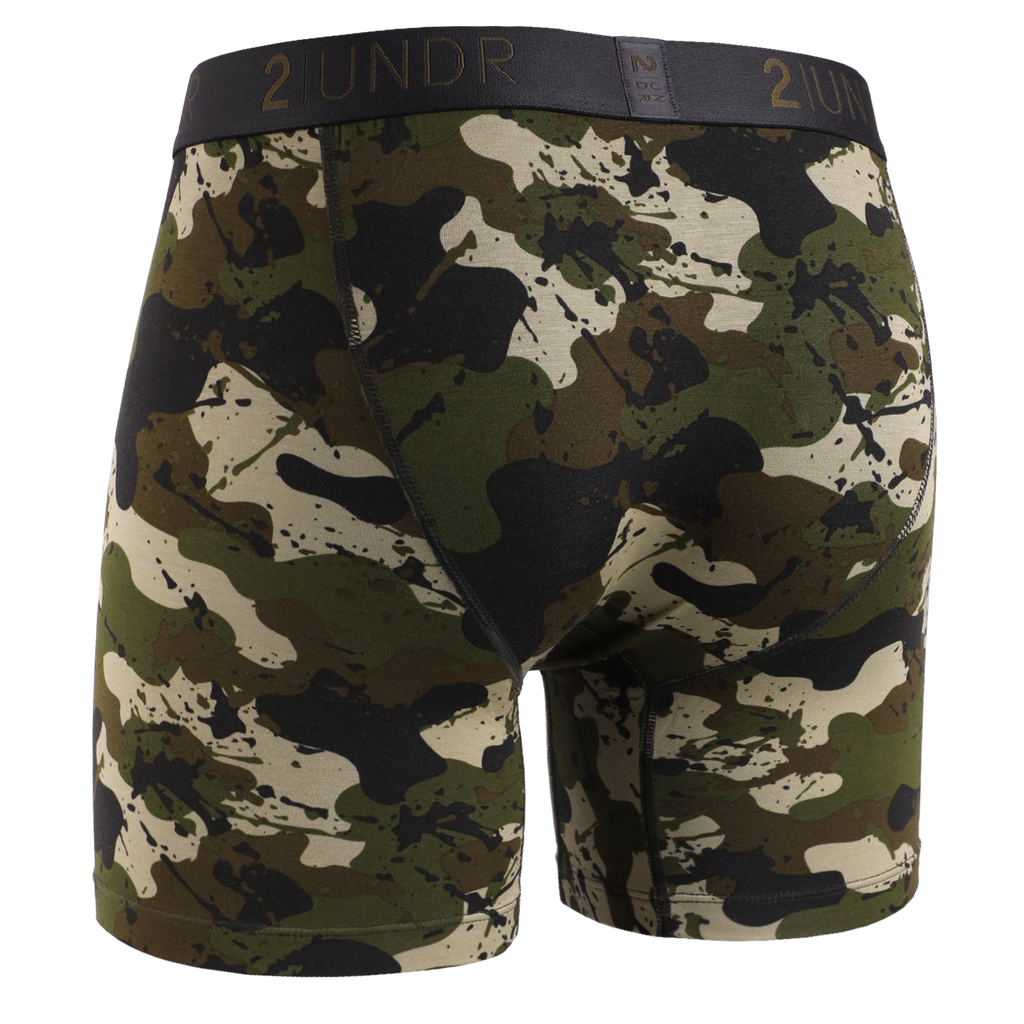2UNDR Swing Shift Boxer Brief - Army