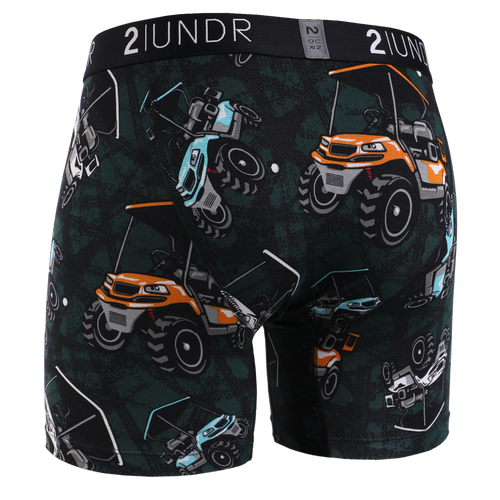 2UNDR Swing Shift Boxer Brief - Cart Attack, back