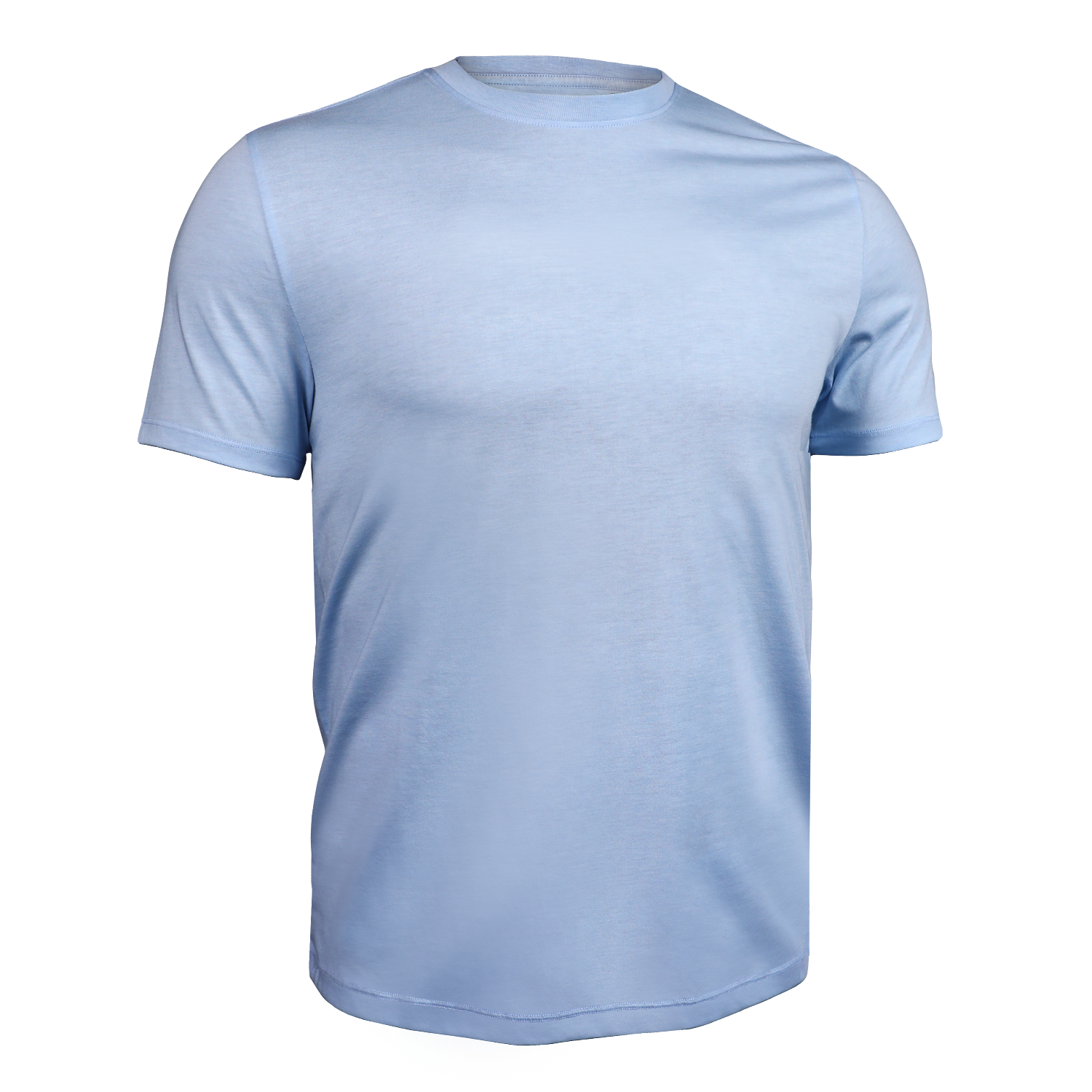 2UNDR All Day Crew Tee - Light Blue front