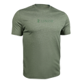 2UNDR All Day Crew Tee - Green front