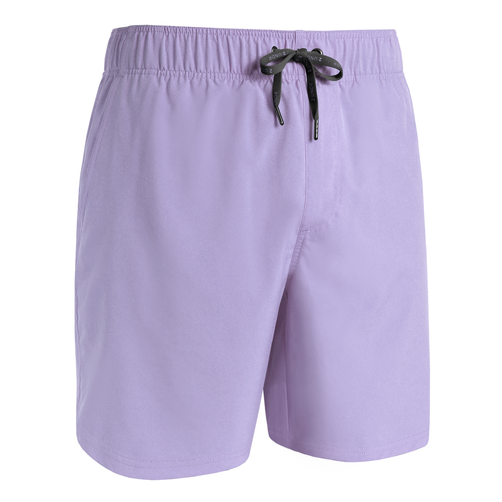 2UNDR Juicy 2-in-1 Short - Lavender three-quarter