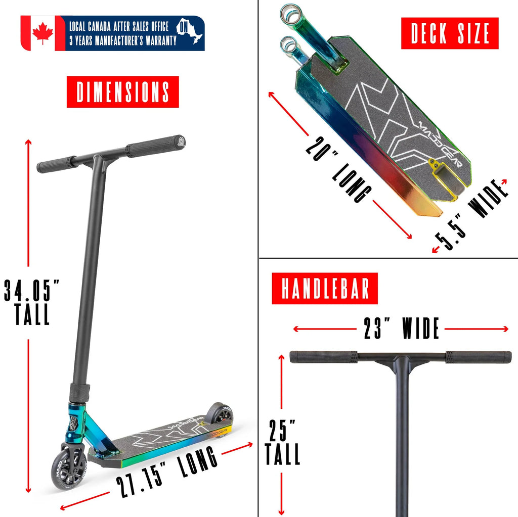 Madd Gear MG6 Kinetic Pro Complete Stunt Scooter