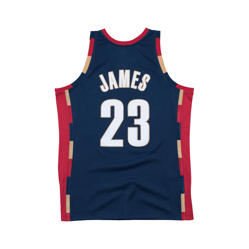 Mitchell & Ness Cleveland Cavaliers LeBron James 2008 Hardwood Classics Swingman Jersey
