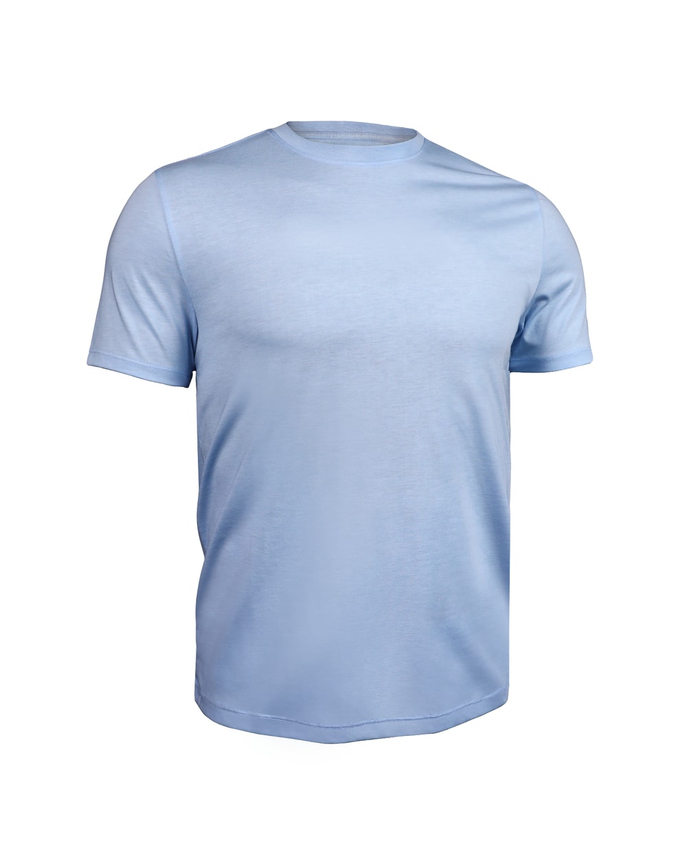 2UNDR All Day Crew Tee - Light Blue front