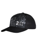 2UNDR Printed Mesh Hat Range Time front
