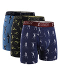 2UNDR Swing Shift 6" Boxer Brief 3 Pack