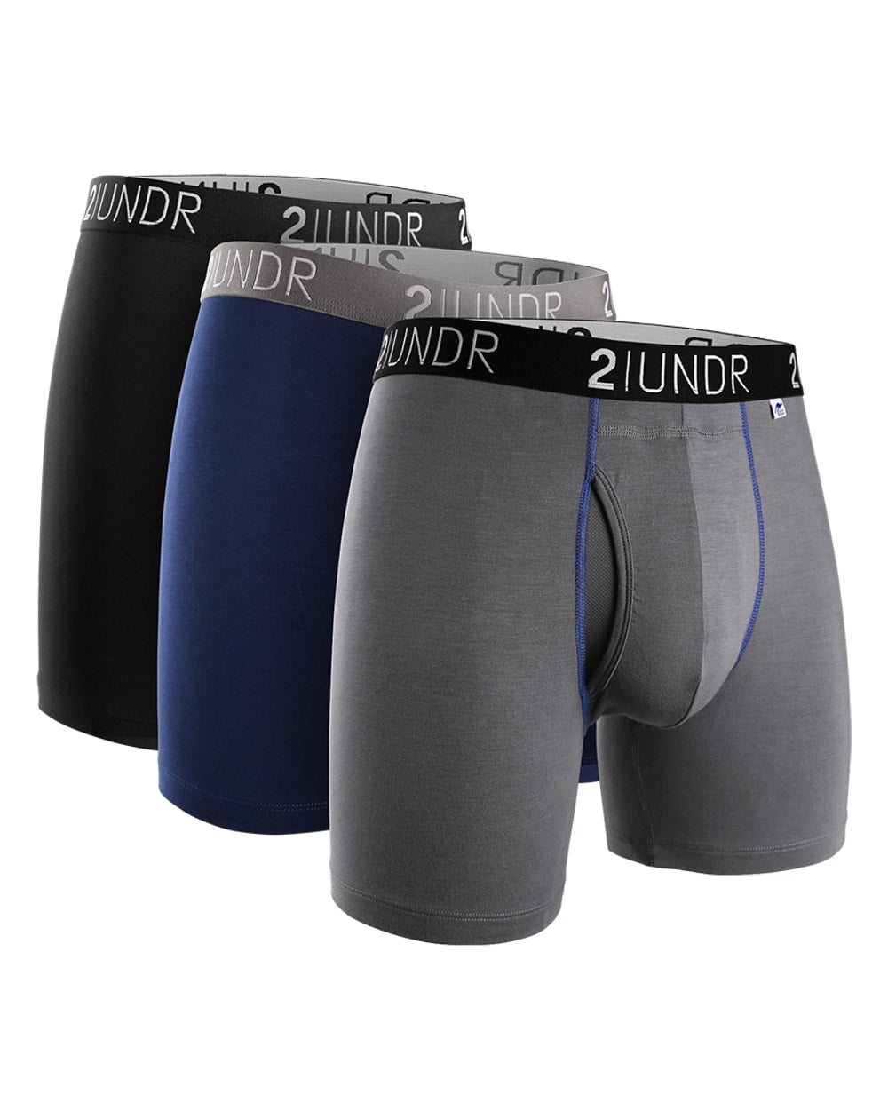 2UNDR Swing Shift 6" Boxer Brief 3 Pack