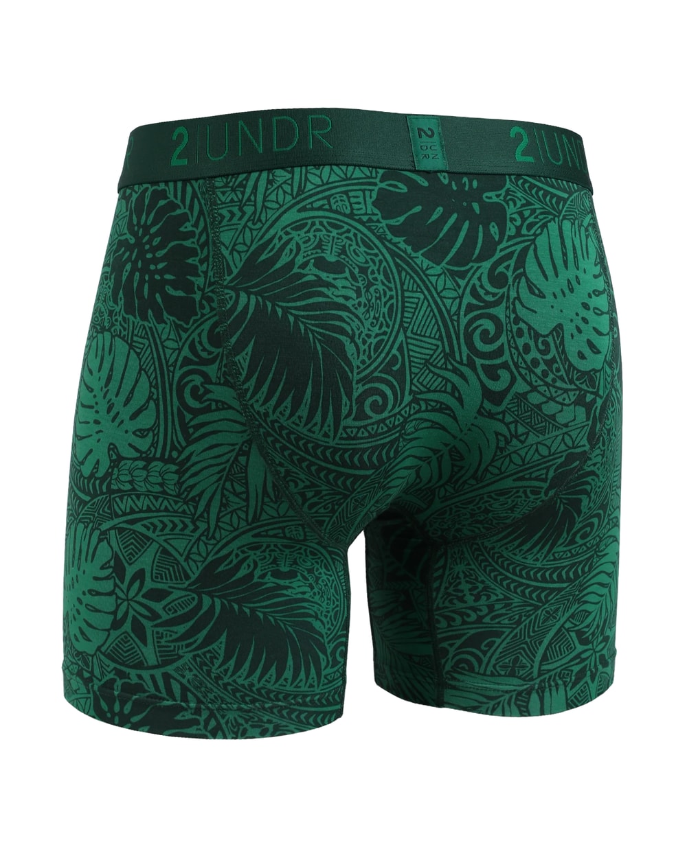 2UNDR Swing Shift Boxer Brief Coastal Green back