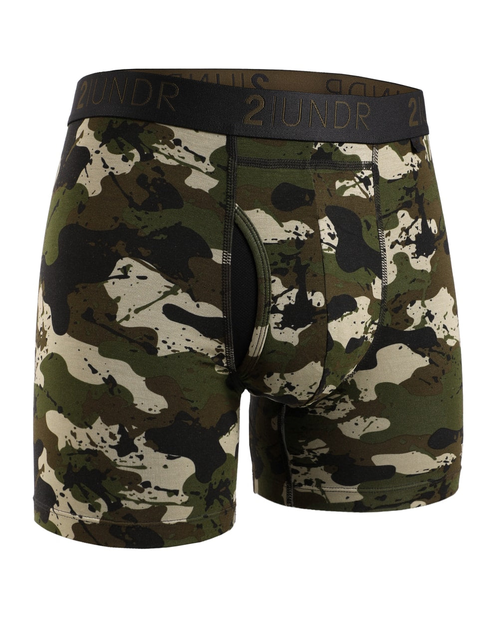 2UNDR Swing Shift Boxer Brief - Army